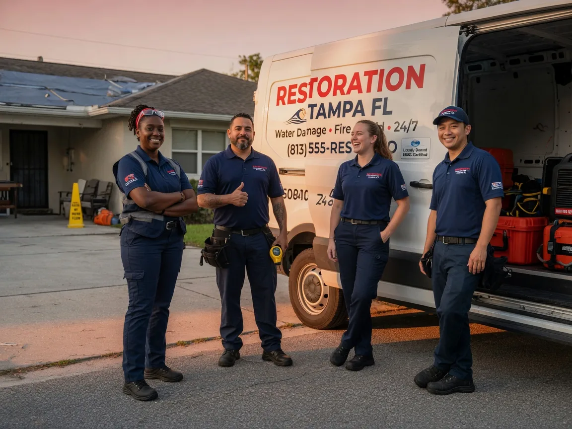 Water Damage Restoration company in Tyndall, SD